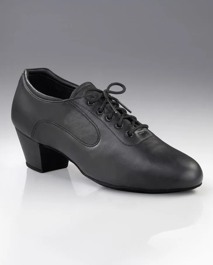 Active Day Comfort Padding Charlie --  Men's 1.5"  Latin Ballroom Oxford -- Black