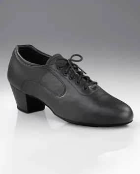 Peak Mode Charlie --  Men's 1.5"  Latin Ballroom Oxford -- Black