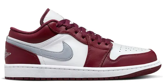 Calm Tone Ventilated Mesh Long Distance Jordan 1 Retro low Bordeaux (GS)