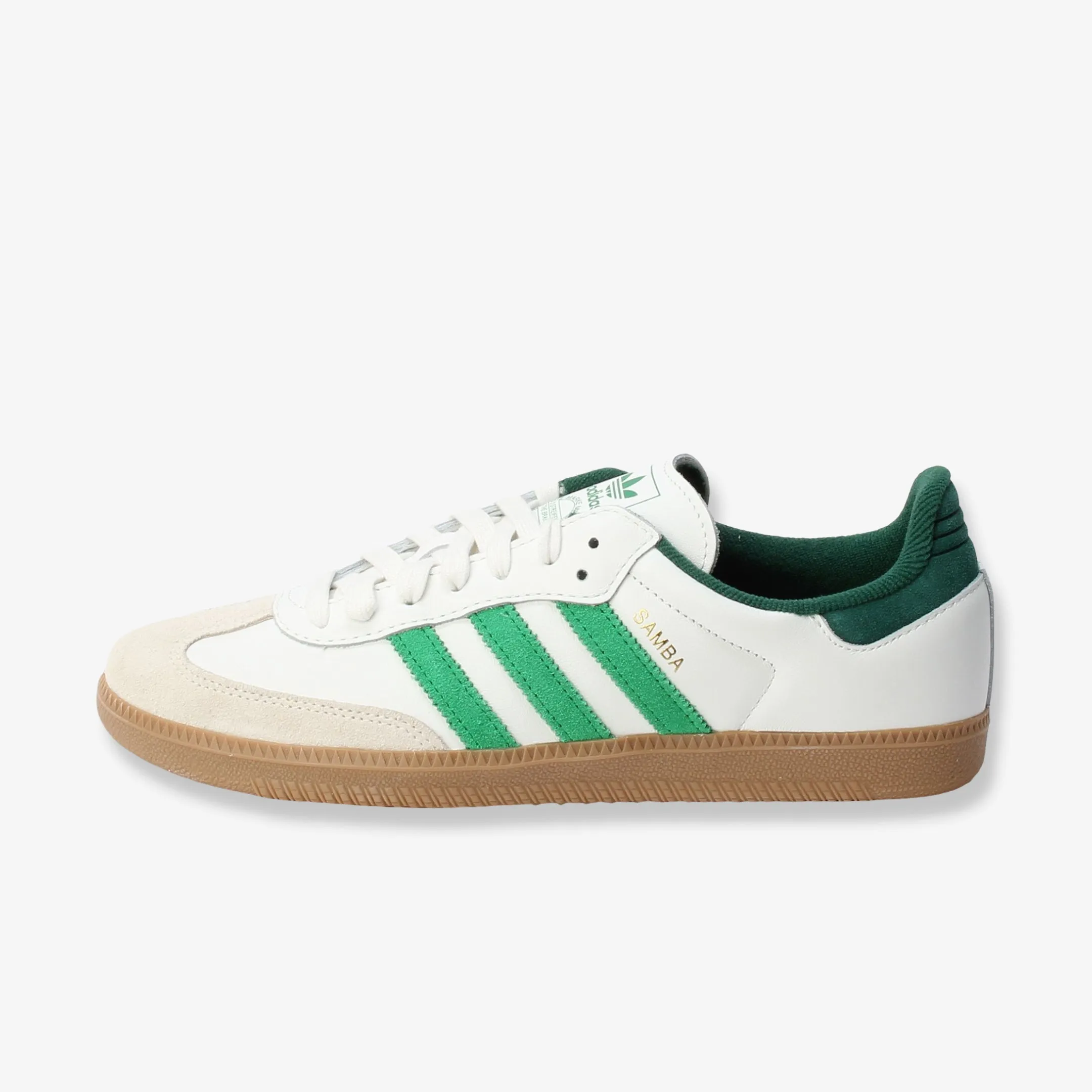 Dynamic Style (Men's) adidas Samba OG 'Core White / Collegiate Green' (2025) JI3202