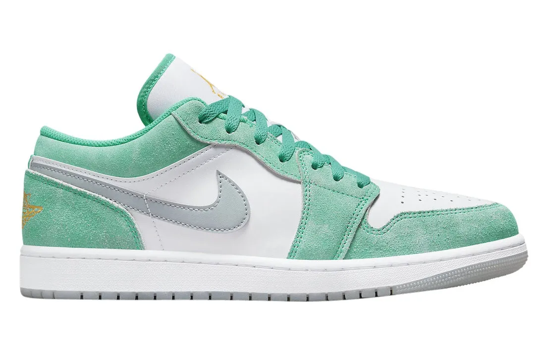 Petite Fit Star Shine Jordan 1 Low New Emerald (GS)