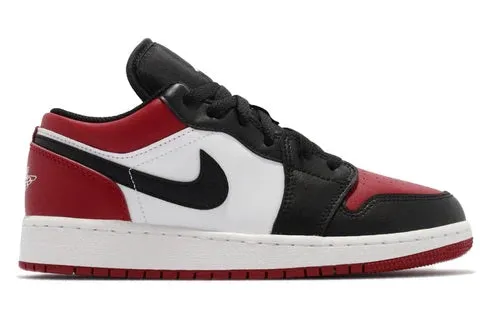 Sport Edge Comfort Run Jordan 1 Low Bred Toe (GS)