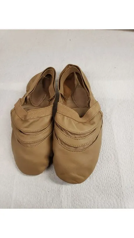 Fortune -- Split Sole Jazz Shoe -- Caramel Frost Safe