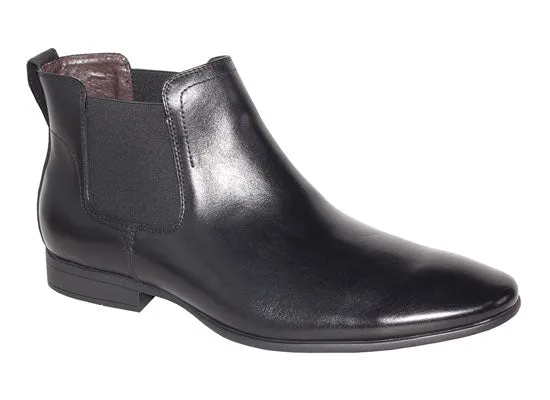 Canvas Frazer Elastic Side Boot By Slatters