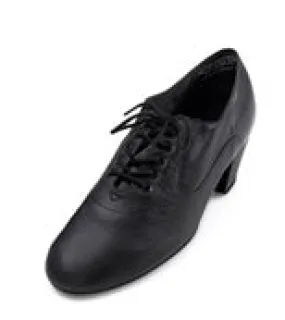 High Top Synthetic Raymond -- Men's 1.5" Latin Ballroom Oxford -- Black