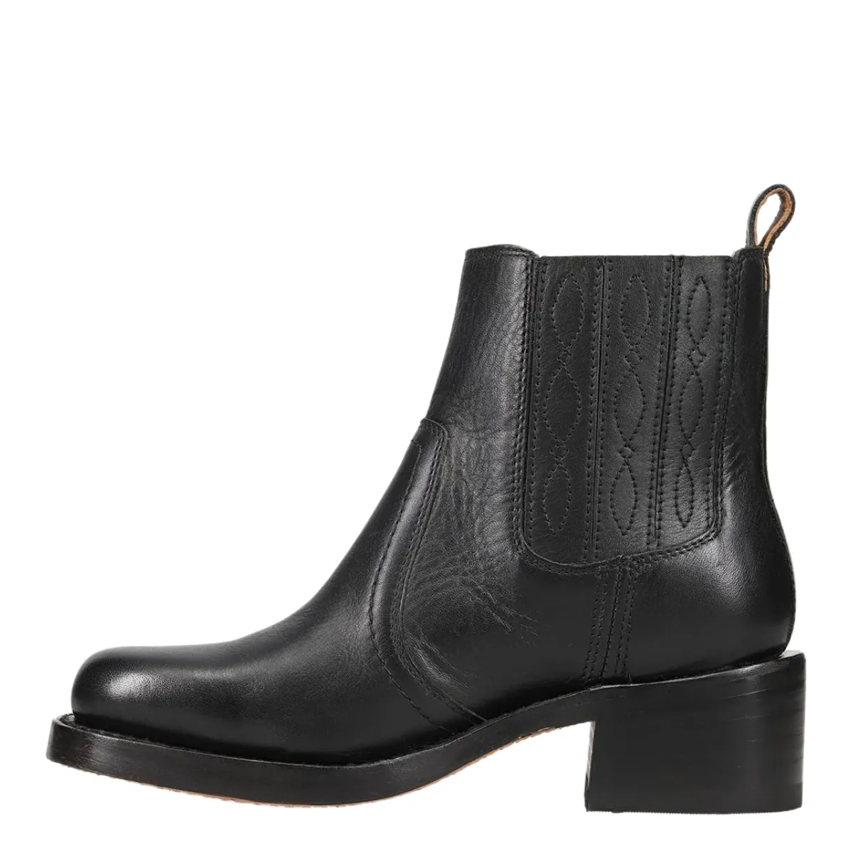 Frye Women's Campus Chelsea in Black/Crust Veg Ground Control Water Repellent Robust Build
