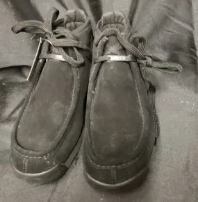 Fulton -- Men's Casual Boot -- Black Suede Deep Black