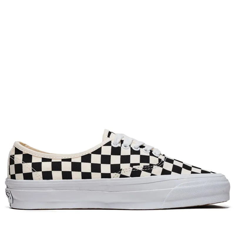 Vans Authentic Reissue 44 - Checkerboard Black/Off White Durable outsole