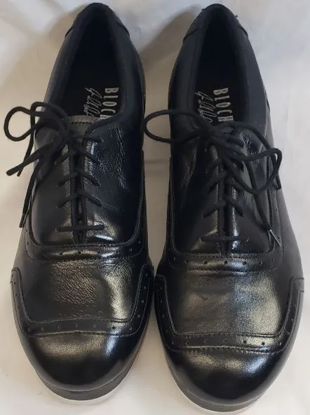 Jason Samuels Smith -- Men's Professional Tap Oxford -- Black Ventilated Couple Pair