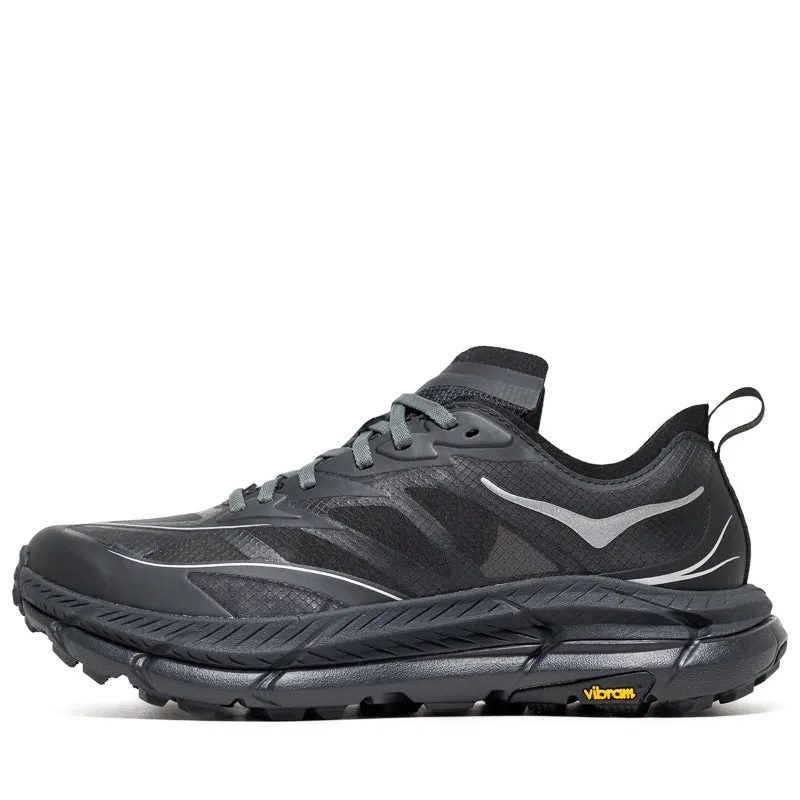 Hoka Mafate Speed 4 Lite - Black/Outer Orbit flexible shoe aspects