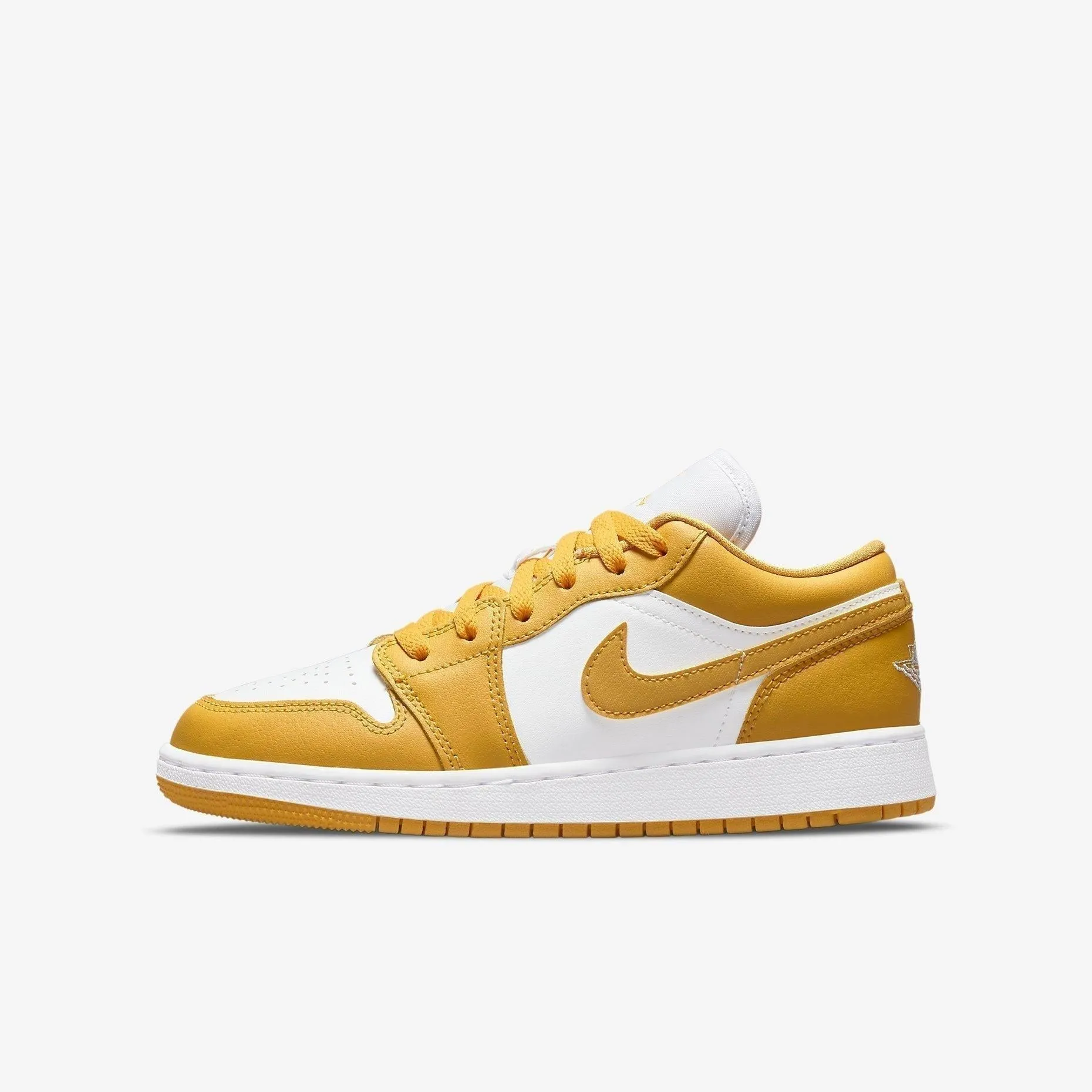 (GS) Air Jordan 1 Low 'Pollen' (2021) 553560-171 Street Run Wet Land