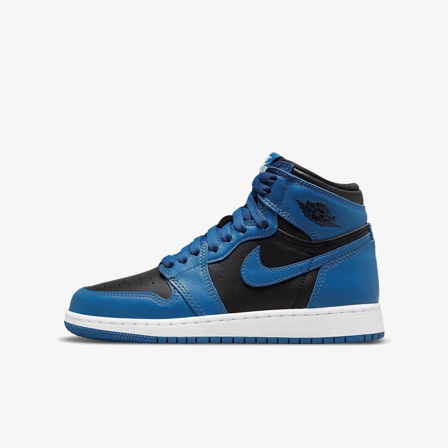Ultra Responsive Shock-absorbent cushioning (GS) Air Jordan 1 Retro High OG 'Dark Marina Blue / Black' (2022) 575441-404