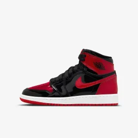Color Mix (GS) Air Jordan 1 Retro High OG 'Reimagined Patent Bred / Banned' (2021) 575441-063