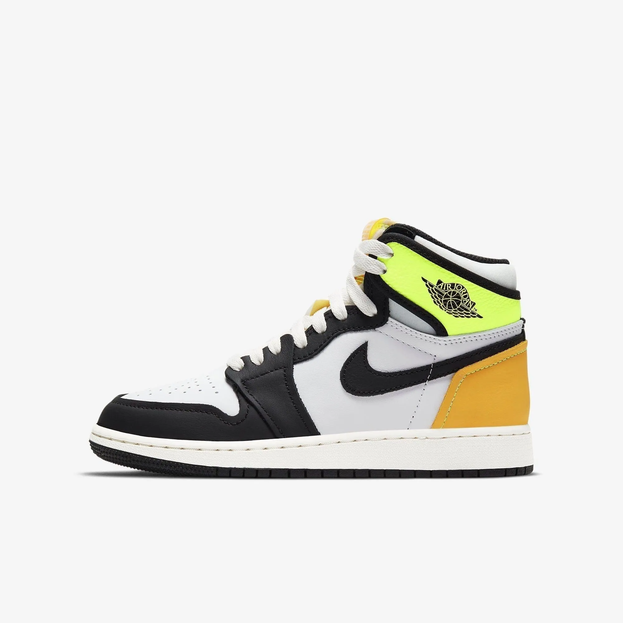 (GS) Air Jordan 1 Retro High OG 'Volt / Gold' (2021) 575441-118 Dream Path Foam Base