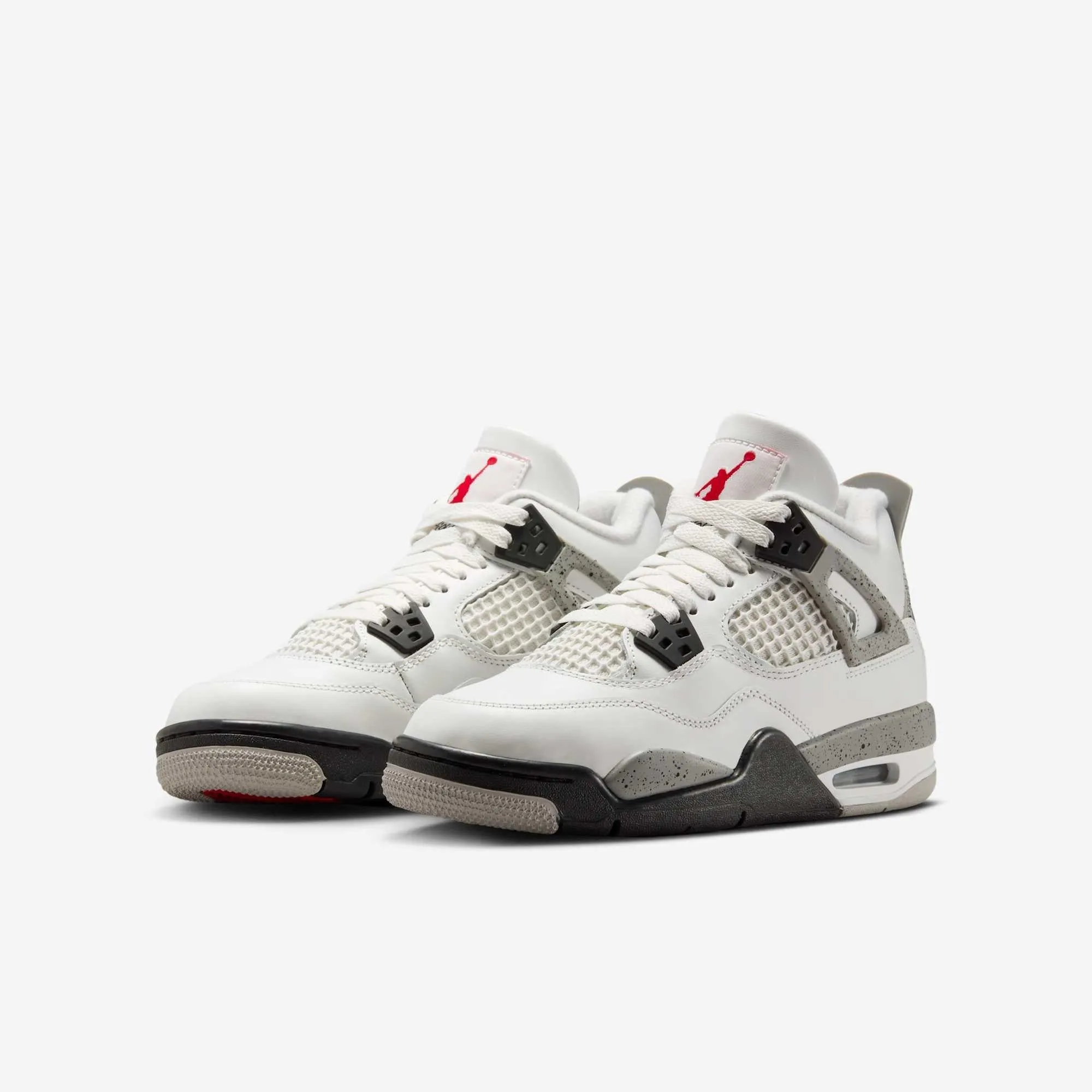 Ultra-soft cushioning Airflow Channel System (GS) Air Jordan 4 Retro 'Reimagined White Cement' (2025) IB4171-100