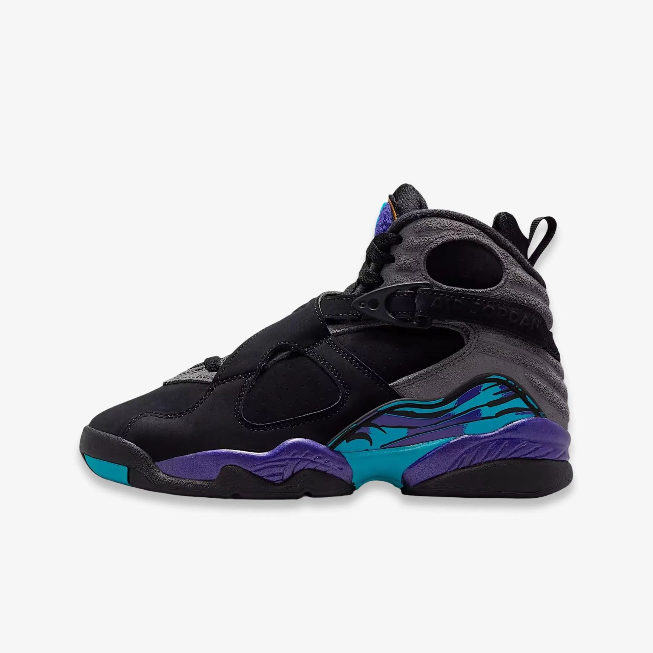 (GS) Air Jordan 8 Retro 'Aqua' (2025) 305368-006 Flexible Foot Mobility Spring kids' comfort