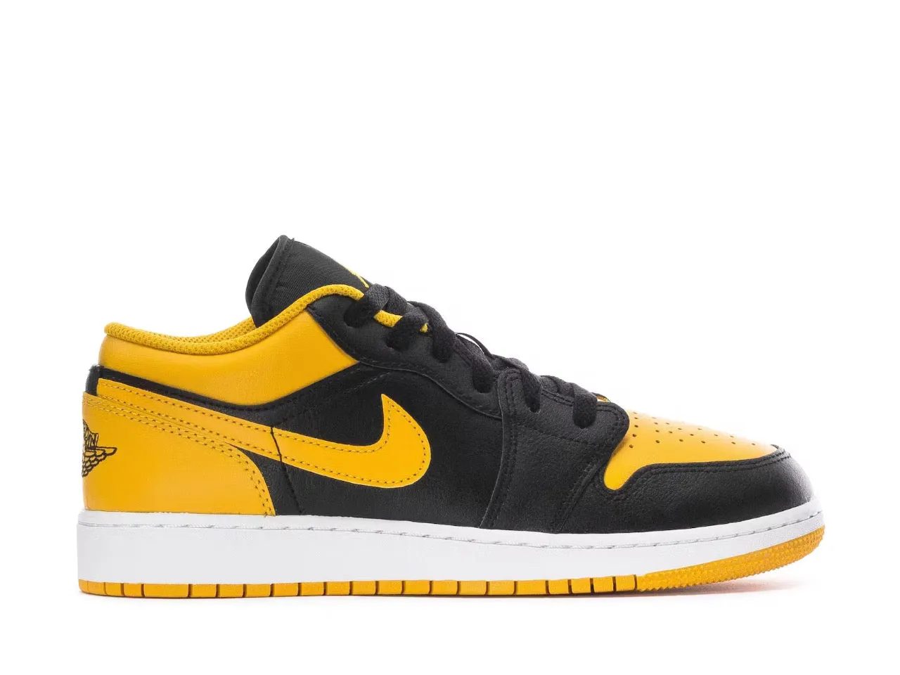Comfort Step Air Jordan 1 Low Yellow Ochre (GS)