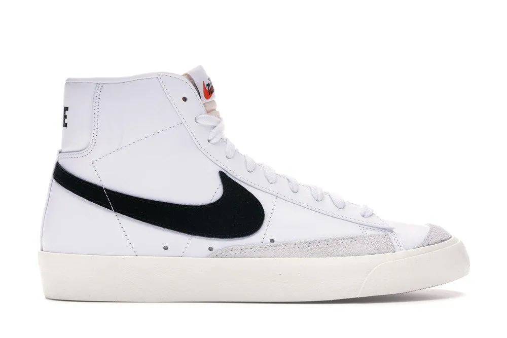 Nike Blazer Mid 77 Vintage White Black (WOMEN) Comfort Flex Closet Core