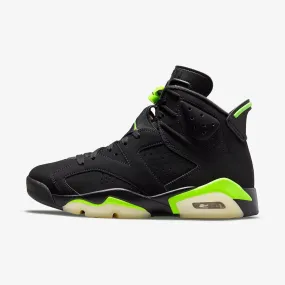 (Men's) Air Jordan 6 Retro 'Black / Electric Green' (2021) CT8529-003 Flexible Construction Quick   Dry