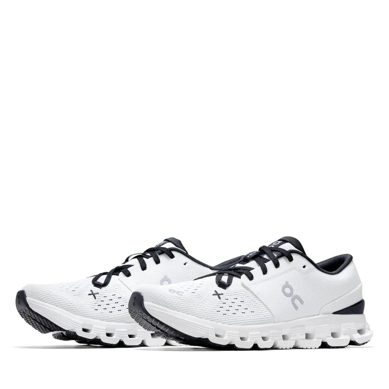 Adaptable to different weather weight - conscious shoes Women's On Cloud X 4 - Ivory/Black