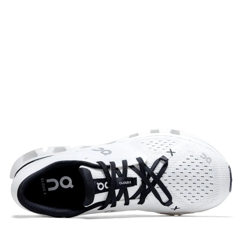 Women's On Cloud X 4 - Ivory/Black beach equipment long - distance running