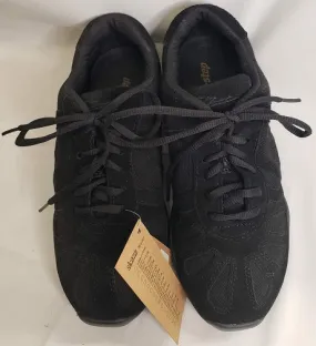 Hillary -- Split Sole Dancesneaker -- Black Trend Hot Low Profile Weekend Trip