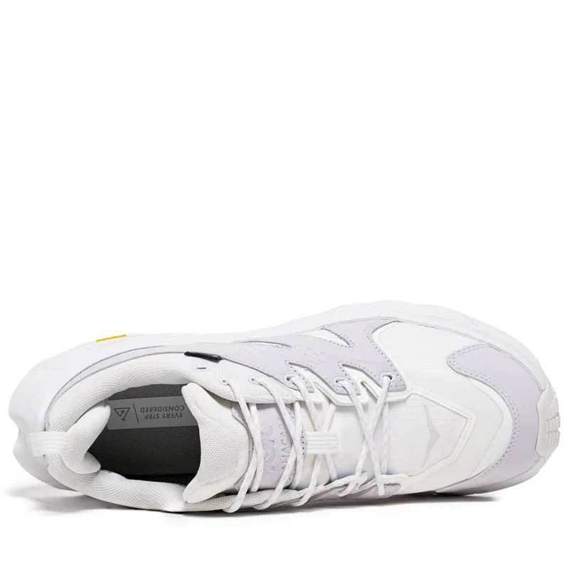 Hoka Anacapa Low GTX - White/Nimbus Cloud Heel Stabilization Breathable Upper