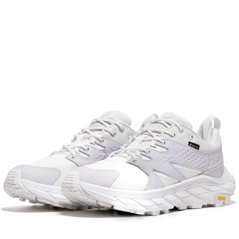 Hoka Anacapa Low GTX - White/Nimbus Cloud long - distance capable fitness - club running shoes