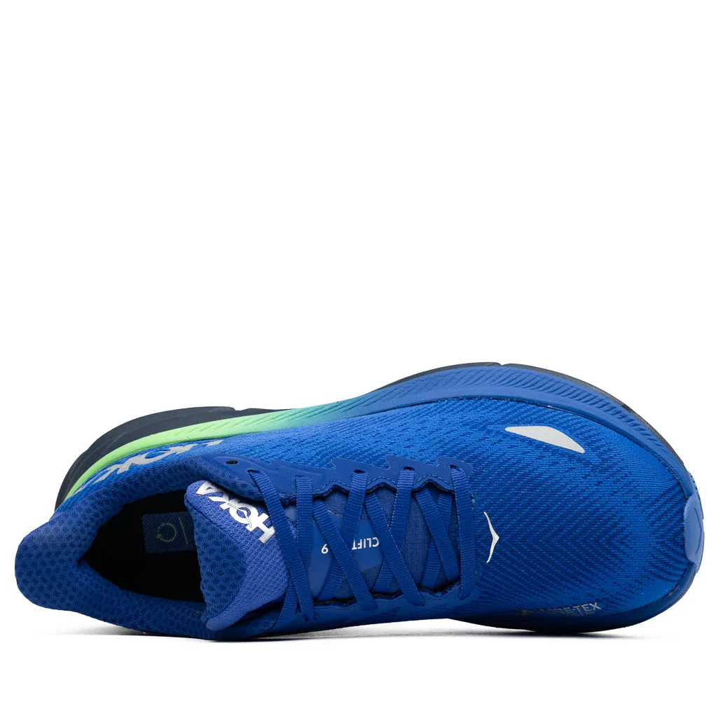 Unbeatable value multi - density midsole Hoka Clifton 9 Gore-Tex - Dazzling Blue/Evening Sky