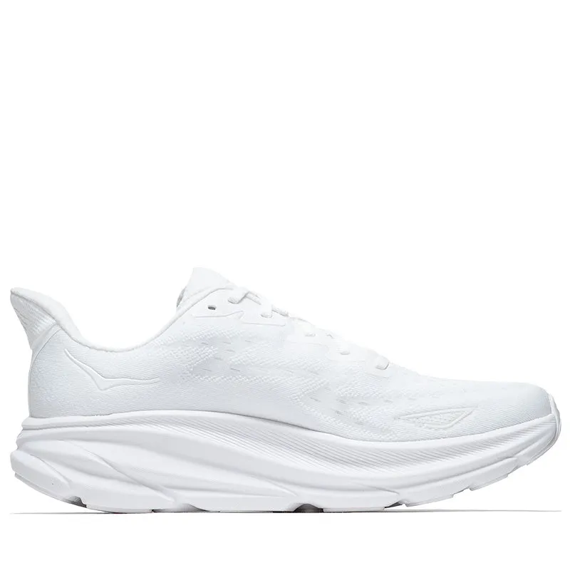 Hoka Clifton 9 - White/White Beginner runner