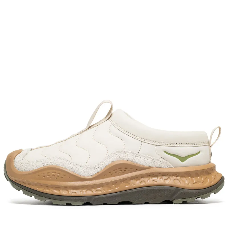 Hoka Elite Terrain System Ora Primo - Oatmeal/Bark Arch Stabilizer running in indoor arenas shoes