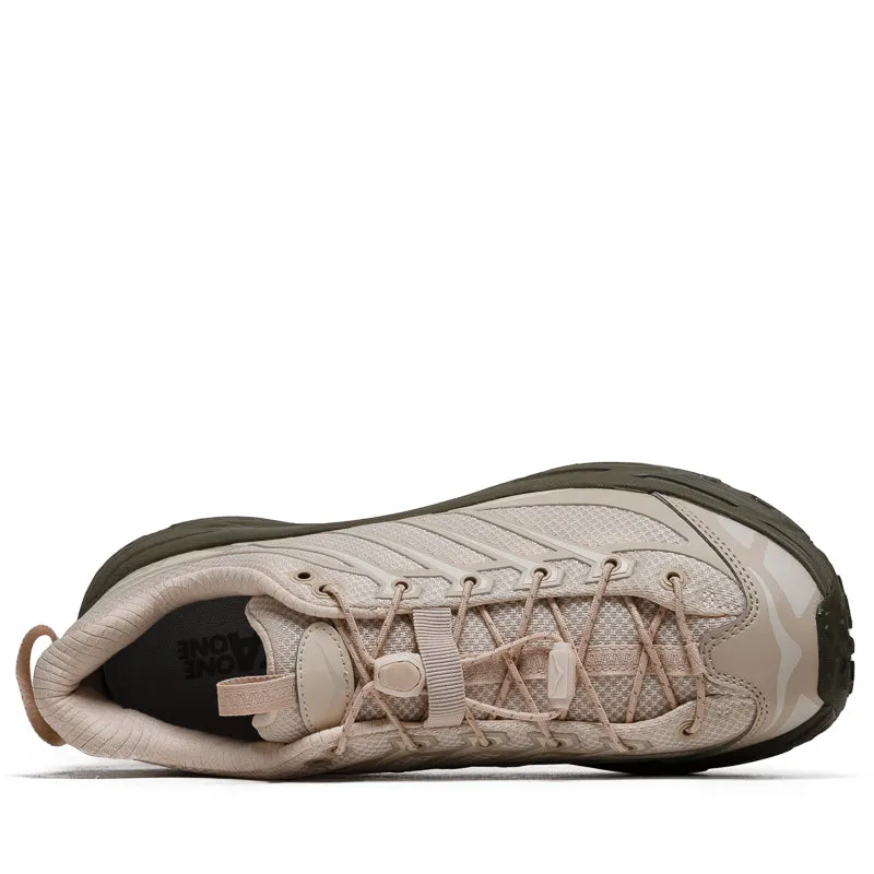 All - Occasion vertical - design shoes Hoka Mafate Three2 - Oat Milk/Eucalyptus