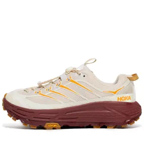 multipurpose - functionality shoes recycled - material shoes Hoka Mafate Three2 - Vanilla/Varsity Burgundy