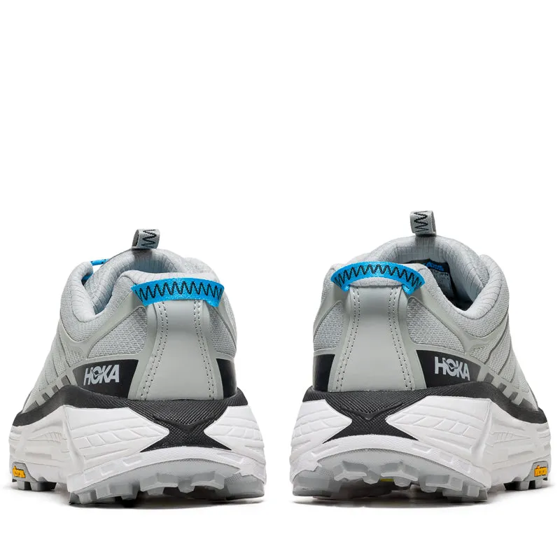 Premium asphalt running wear Hoka U Mafate Three2 - Stardust/Skyward Blue