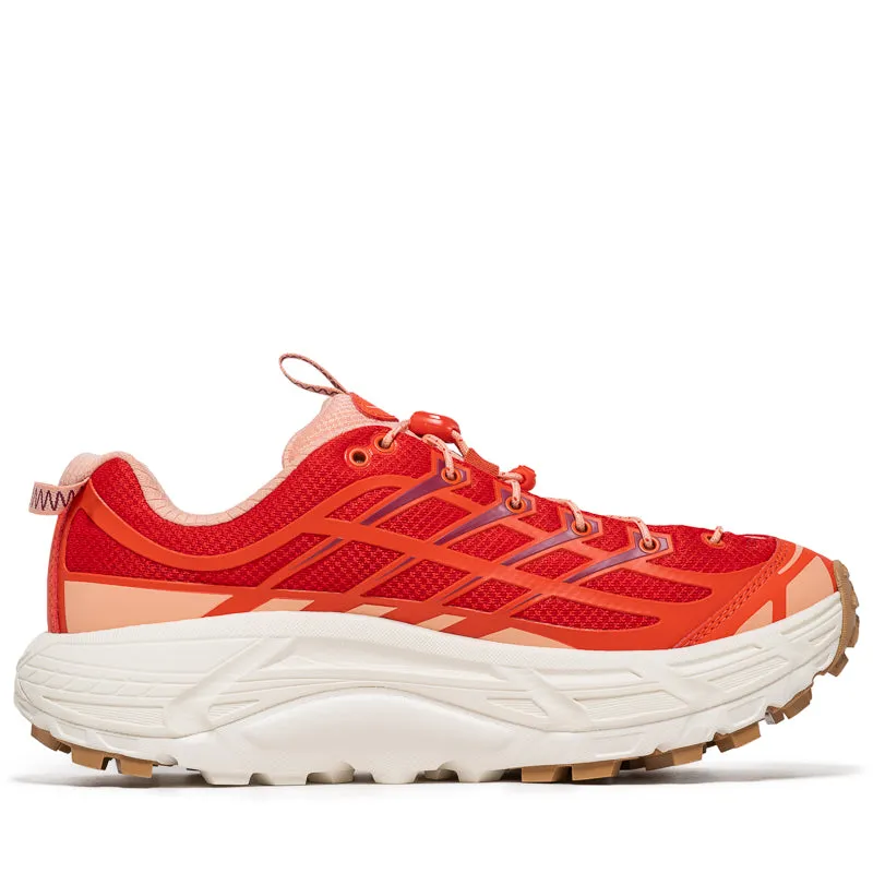 Hoka U Mafate Three2 - Tomato/Vermillion professional athletes' shoes Slim - fit