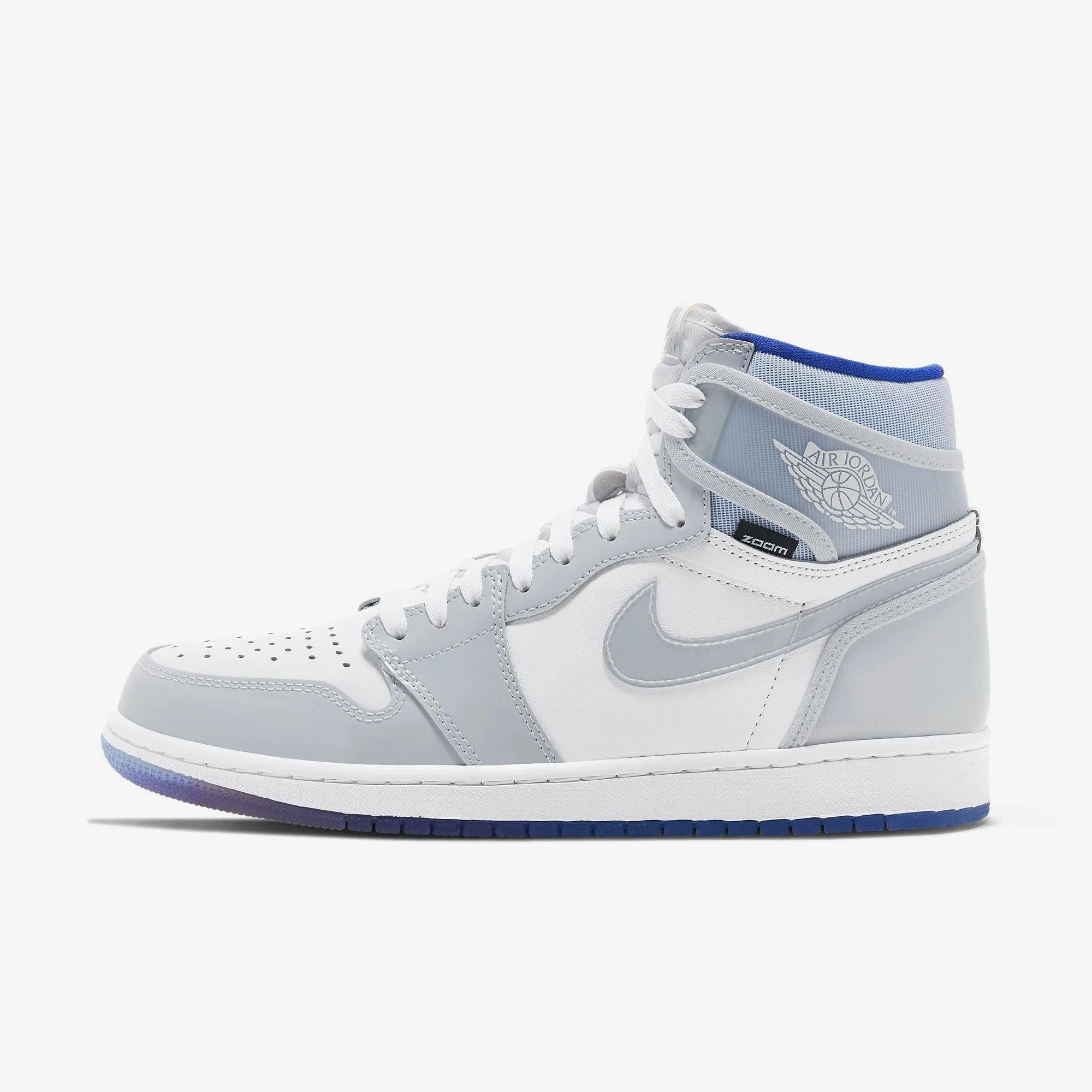 (Men's) Air Jordan 1 Retro High Zoom Air 'Racer Blue' (2020) CK6637-104 Soft Leather