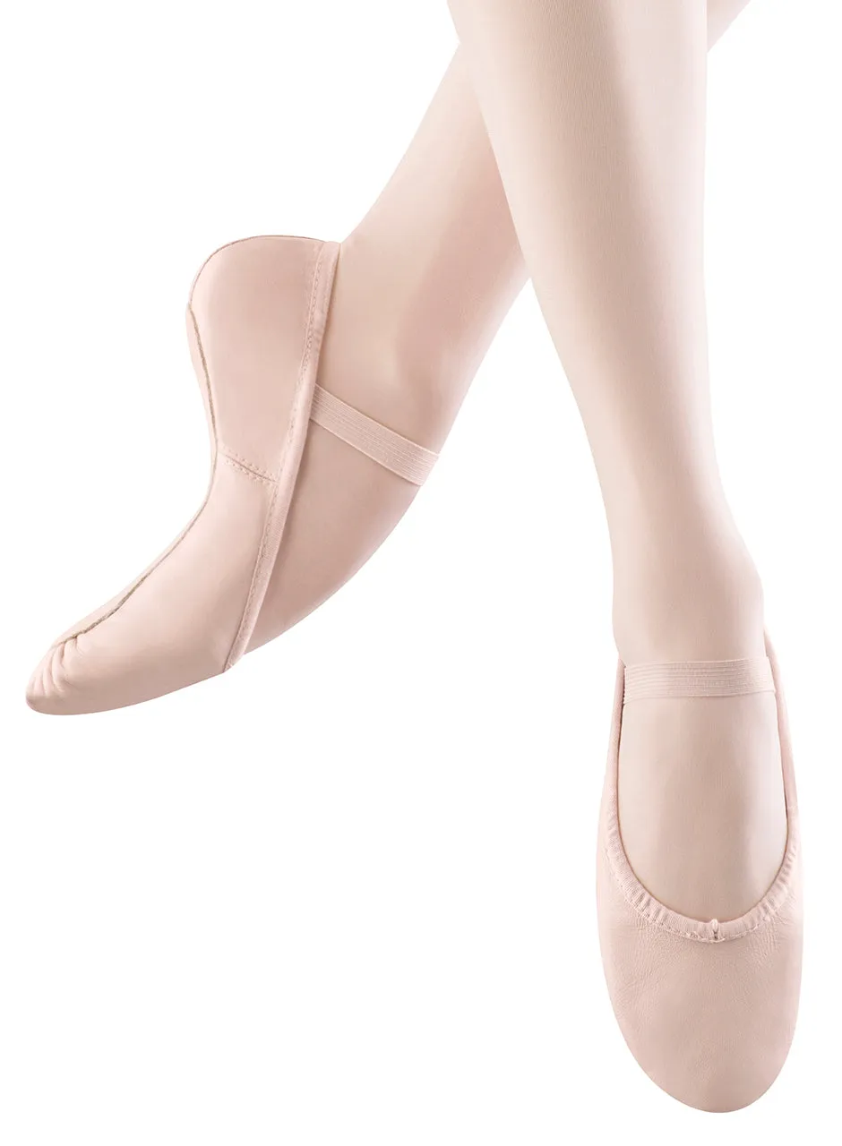 Cosmic Glow Color Mix Economy Dansoft -- Leather Full Sole Ballet -- Theatrical Pink