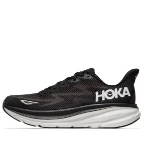 Hoka Clifton 9 - Black/White fitness - challenge sports lovers' desire