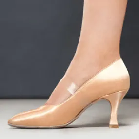 Zelda -- 1.5" CM Ballroom Straps -- Clear Queen Touch