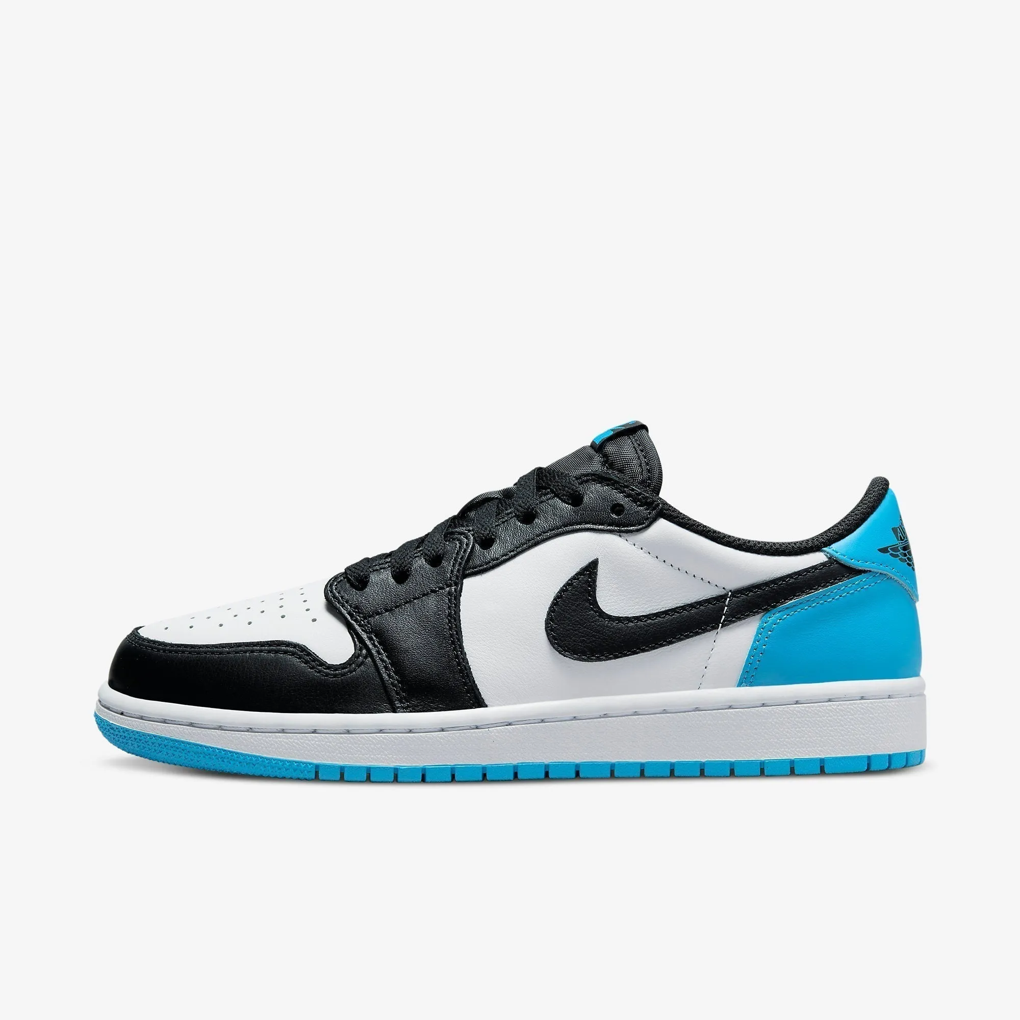 (Women's) Air Jordan 1 Retro Low OG 'UNC / Dark Powder Blue' (2022) CZ0775-104 Lateral Support Frame Pure Comfort