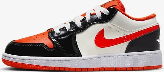 Shock Absorbing Air Jordan 1 Low GS ??Halloween??