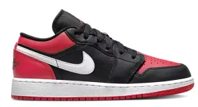 Picnic Easy Cushioned Base Busy Professionals Jordan 1 Low Alternate Bred Toe (GS)