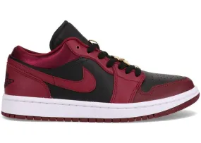 Dive Gear Valley Run Jordan 1 Low Dark Beetroot Black (W)