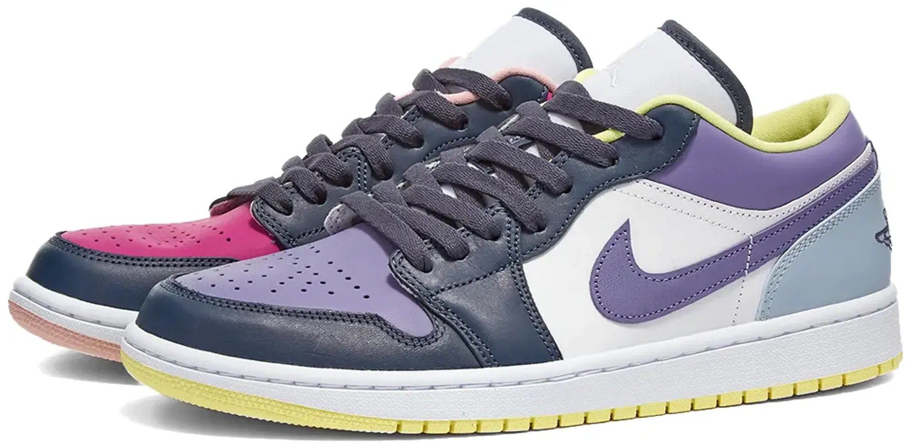 construction Fit Jordan 1 Low Purple Magenta (W)