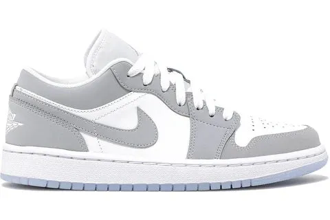 Jordan 1 Low Wolf Grey Freeze Proof