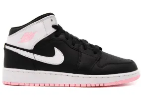Jordan 1 Mid Arctic Pink Black (GS) Functional