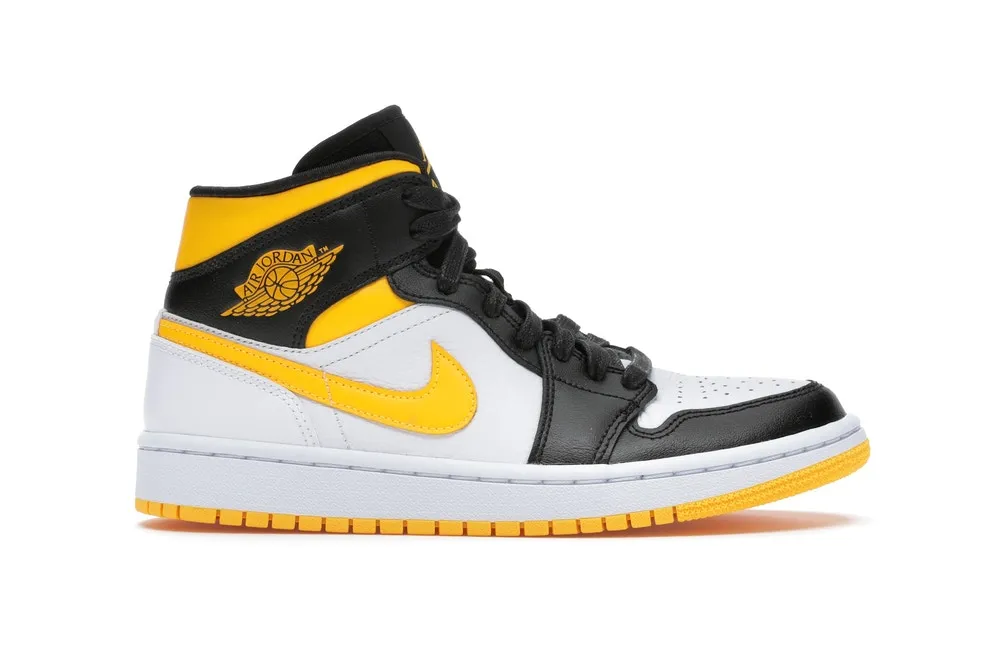 Bone Aid Jordan 1 Mid Laser Orange Black (W)