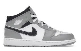 Jordan 1 Mid Light Smoke Grey Anthracite (GS) Classic Chic Any Path