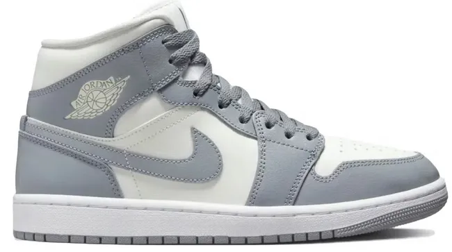 Jordan 1 Mid Stealth (W) Hill Walk Cushioned Base Health Focused