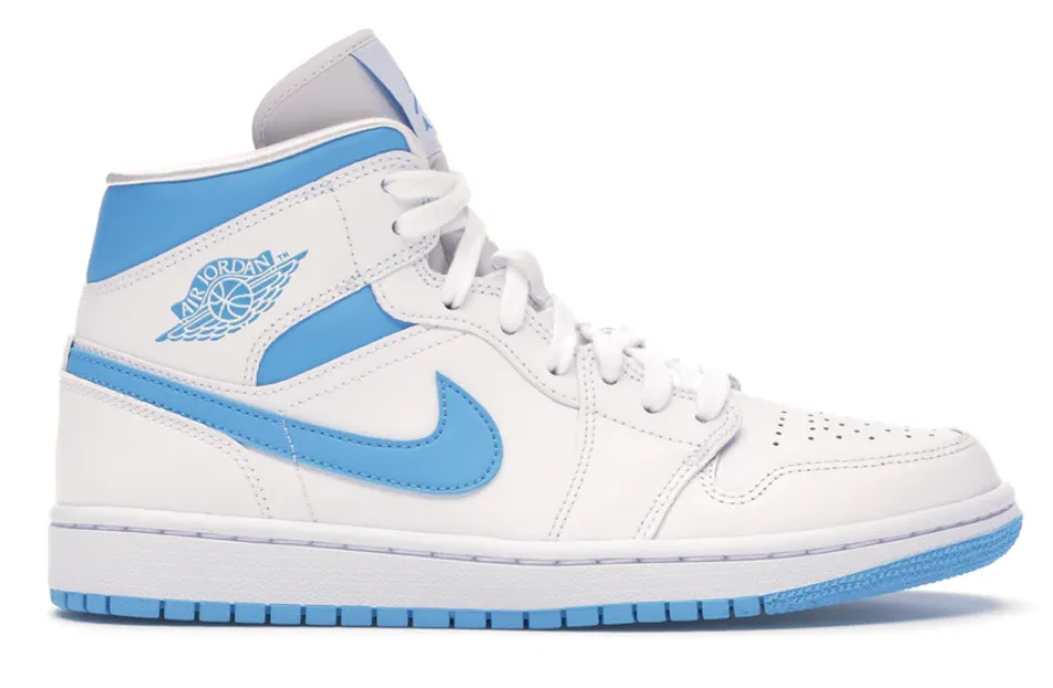 Jordan 1 Mid UNC (WOMEN) Korean Trend Star Shine